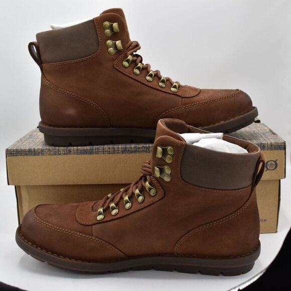 Born Mens Size 11.5 Scout Brown Taupe Fossil Leather Waterproof Combo Boots main image 4